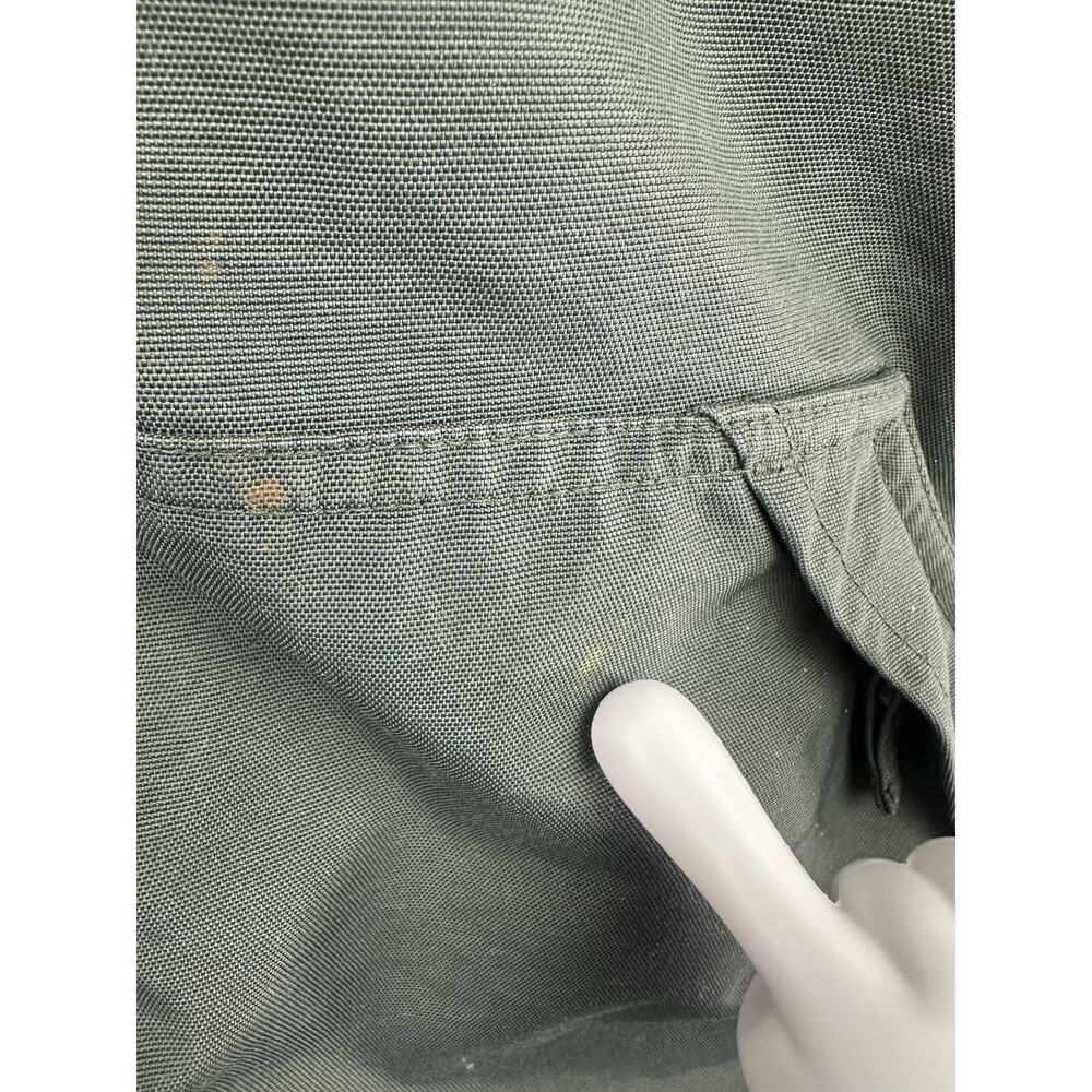 *Flawed Carhartt Jacket Shoreline Waterproof Breathable Green 2XL *Missing Hood - Picture 11 of 16